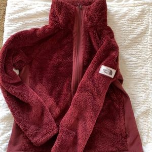 The North Face zip up fleece jacket